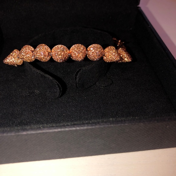 Eddie Borgo crystal embellished cone bracelet. - Picture 6 of 8